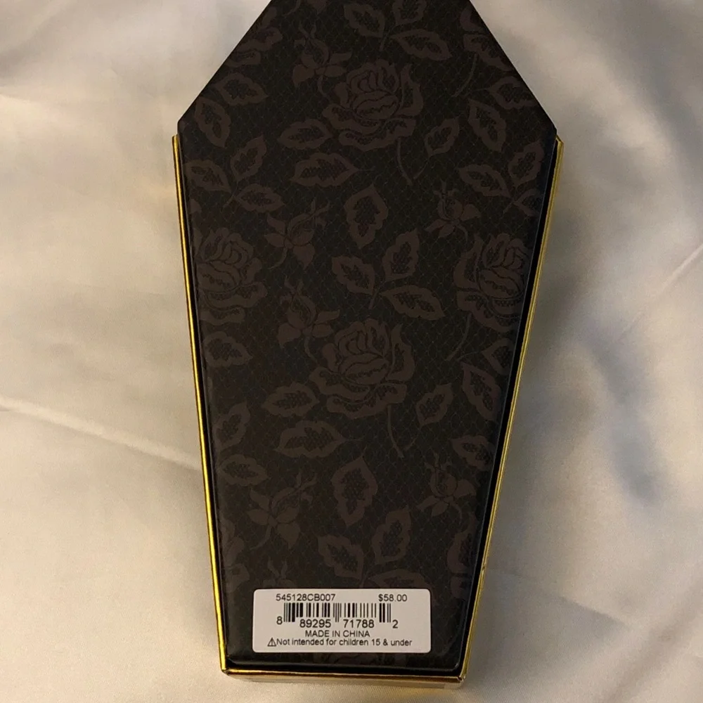 Betsey Johnson polished gold
